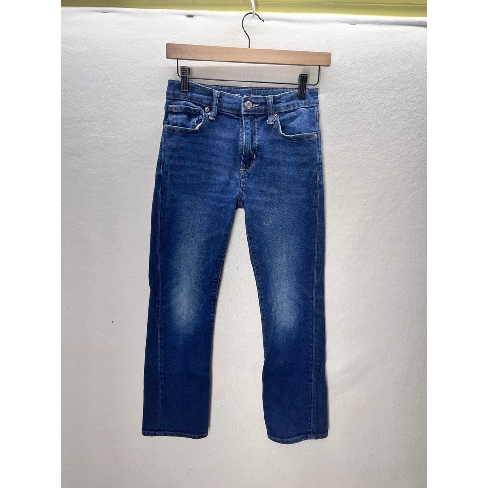 Old Navy Boot-Cut Jeans Boys Size 12 Blue Built-In Flex Denim 3444